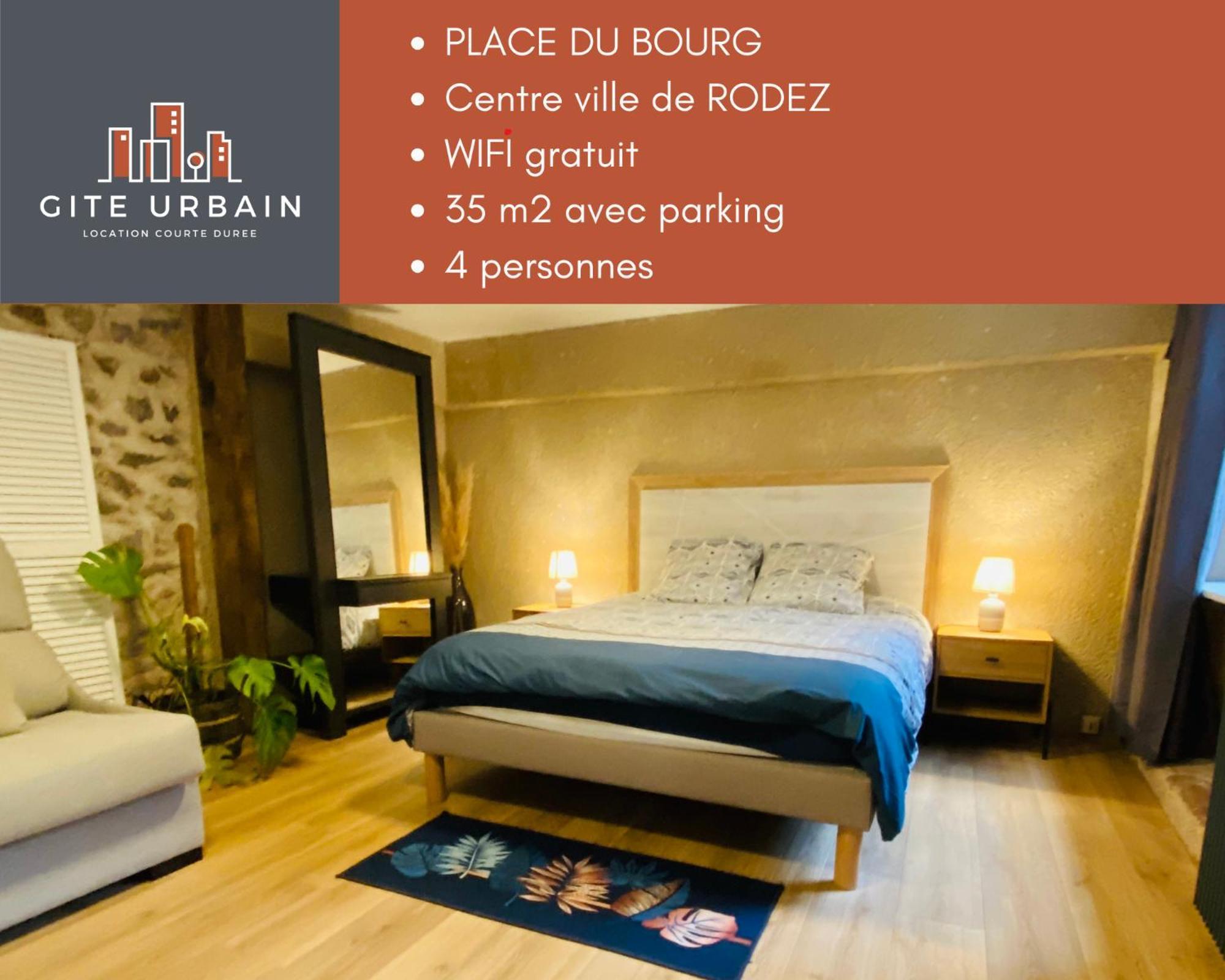 Le Place Du Bourg Appartement T2 Centre Historique Rodez Buitenkant foto